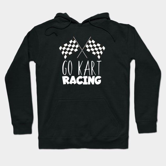 Go kart racing Hoodie by maxcode